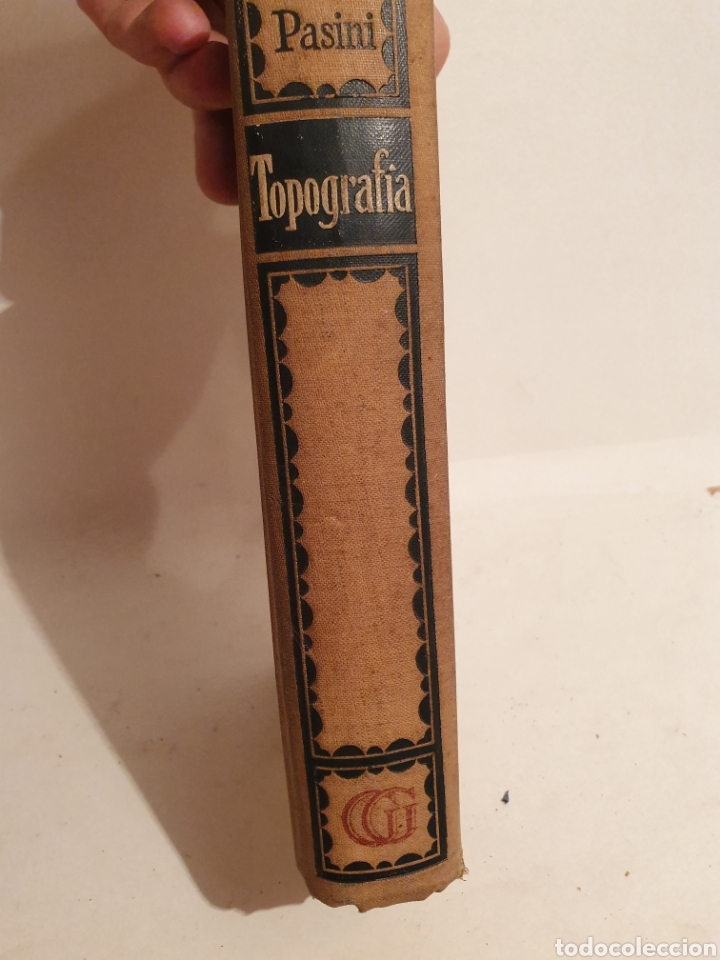 Libros de segunda mano: PASINI. TOPOGRAFIA. GUSTAVO GILI. 2&deg;EDICION 1940. - Foto 3