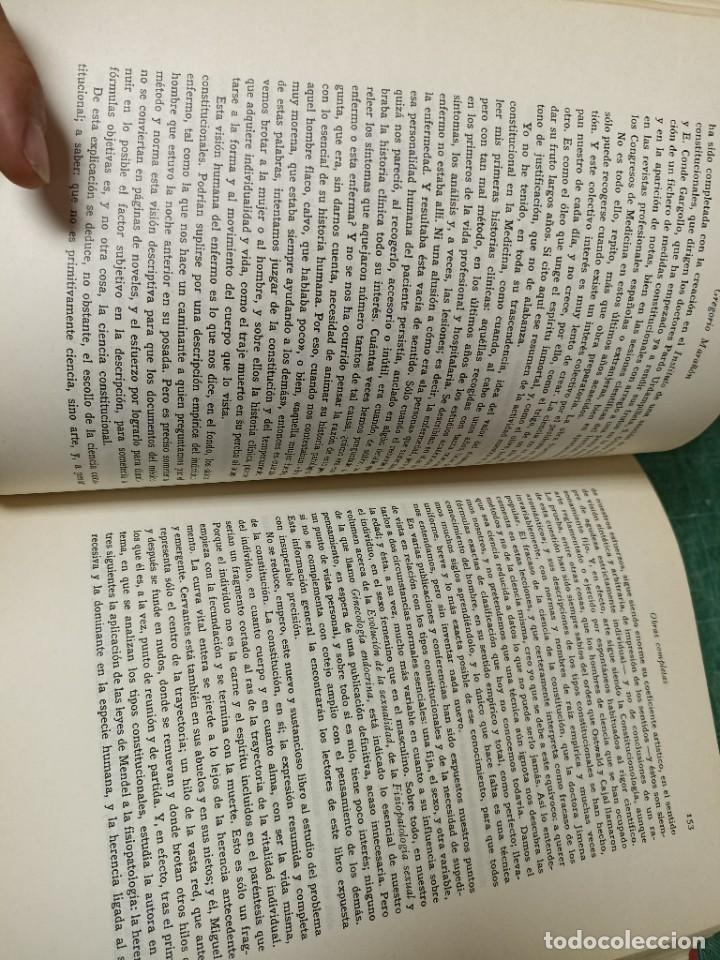 Libros de segunda mano: Gregorio Mara&ntilde;&oacute;n. Obras completas. T.I. Pr&oacute;logos. - Foto 3