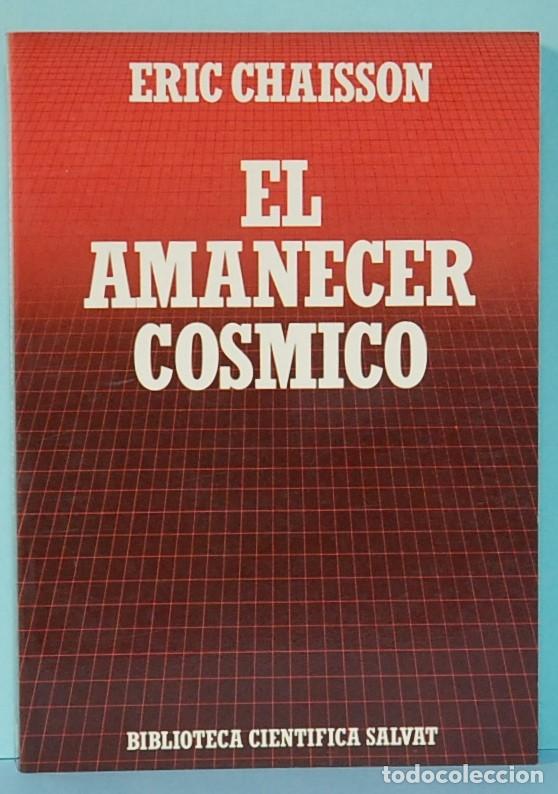Libros de segunda mano: EL AMANECER C&Oacute;SMICO. ERIC CHAISSON. BIBLIOTECA CIENTIFICA SALVAT. 1986 - Foto 1
