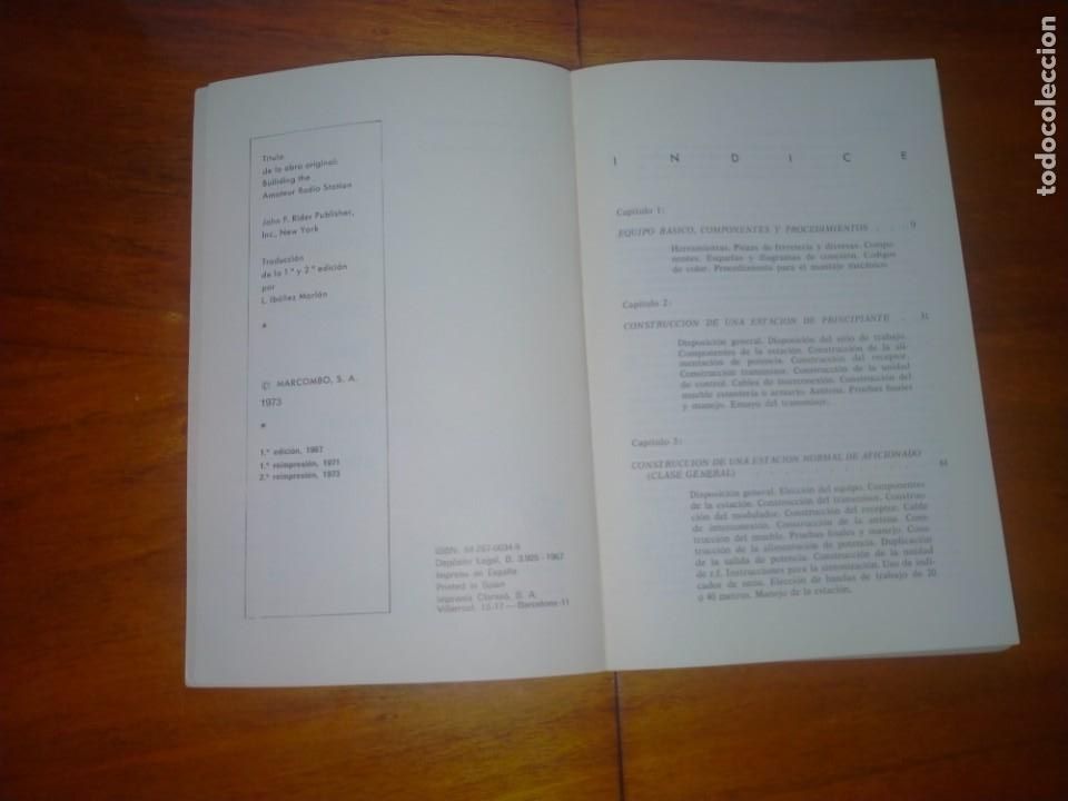 Libros de segunda mano: construccion de emisoras tipicas de aficionado. Jack y Julius Berens. Marcombo - Foto 4