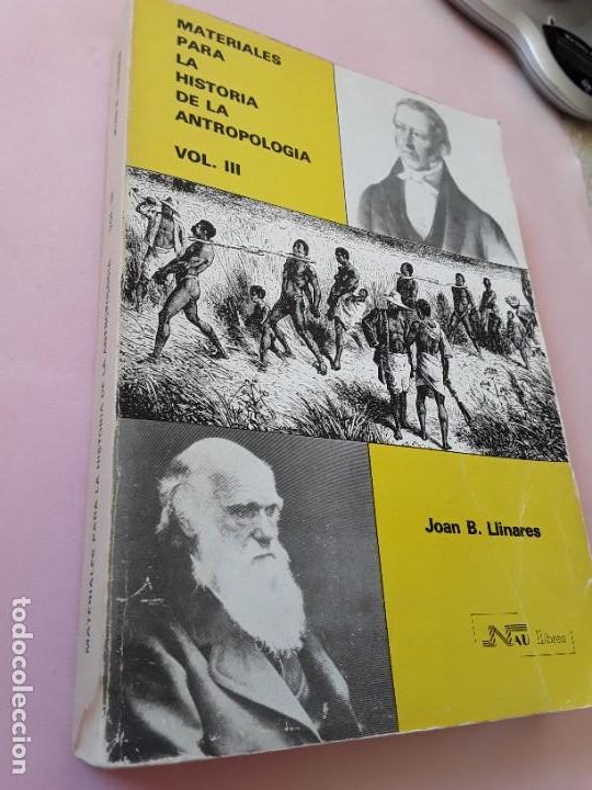 Libros de segunda mano: MATERIALES PARA LA HISTORIA DE LA ANTROPOLOG&Iacute;A -LIBRO DE TEXTO -env&iacute;o certif TC 4,99 - Foto 2