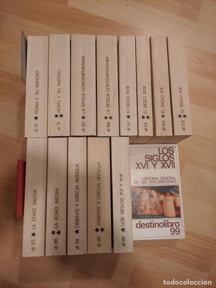 Libri di seconda mano: 'Historia general de las civilizaciones'. 14 vol&uacute;menes