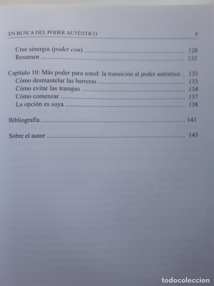 Libros de segunda mano: EN BUSCA DEL PODER AUTENTICO Ross Lawford Ramon Areces 2005 EC - Foto 12