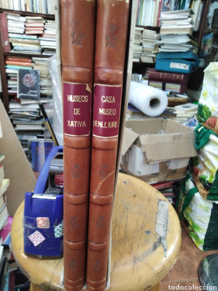 Libros de segunda mano: MUSEOS DE XATIVA:LA COLEGIATA,SAN FELIX/CASA MUSEO BENLLIURE-2 TOMOS,TOMOS X/XIX-GARCIA EDITORS 1992