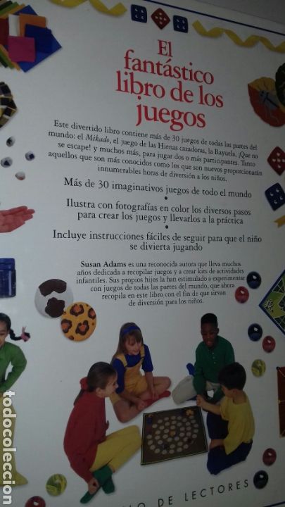 Libros de segunda mano: SUSAN ADAMS: EL FANTASTICO LIBRO DE LOS JUEGOS. CIRCULO . MUY VISUAL. - Foto 2