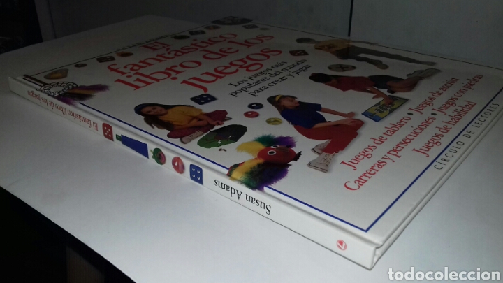 Libros de segunda mano: SUSAN ADAMS: EL FANTASTICO LIBRO DE LOS JUEGOS. CIRCULO . MUY VISUAL. - Foto 7
