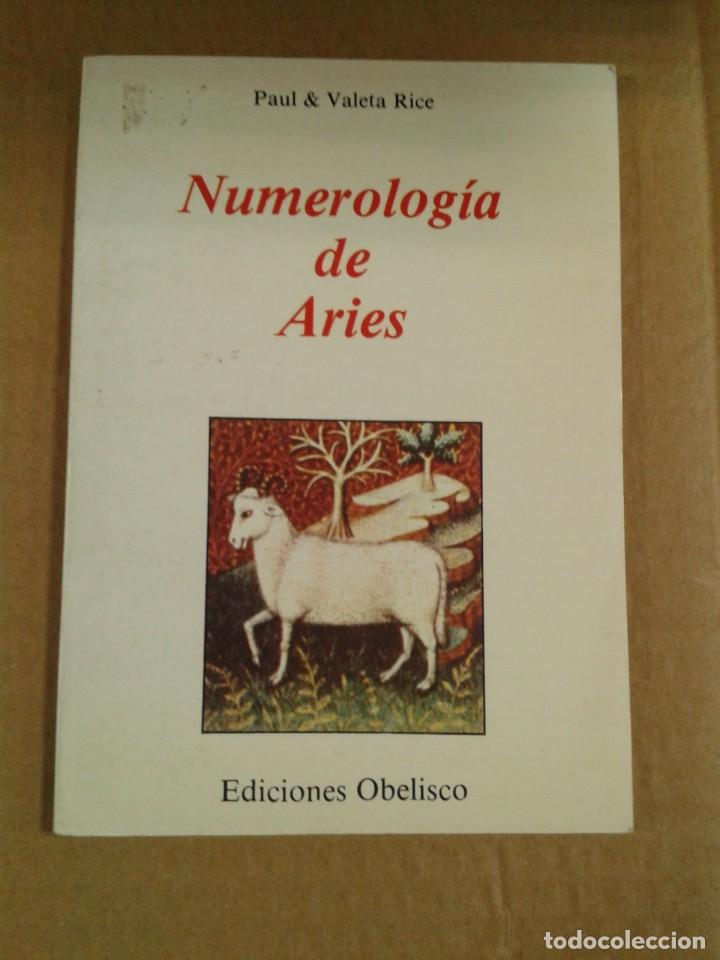Libros de segunda mano: NUMEROLOG&Iacute;A DE ARIES - Foto 1