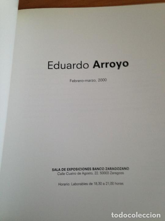 Libros de segunda mano: Eduardo Arroyo. Exposicion Banco Zaragozano. 2000 - Foto 2