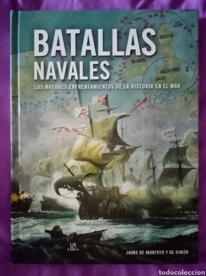 Second hand books: 2017 Batallas navales. Los mayores enfrentamientos de la historia en el mar. 160 pag. Pastas duras..