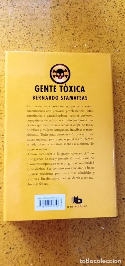 Libros de segunda mano: Gente t&oacute;xica. Bernardo Stamateas - Foto 2