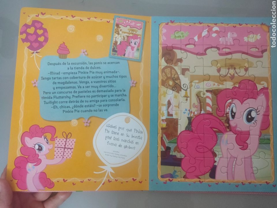 Libros de segunda mano: MI LIBRO PUZZLE LITTLE PONY 5 PUZZLES HASBRO - Foto 6