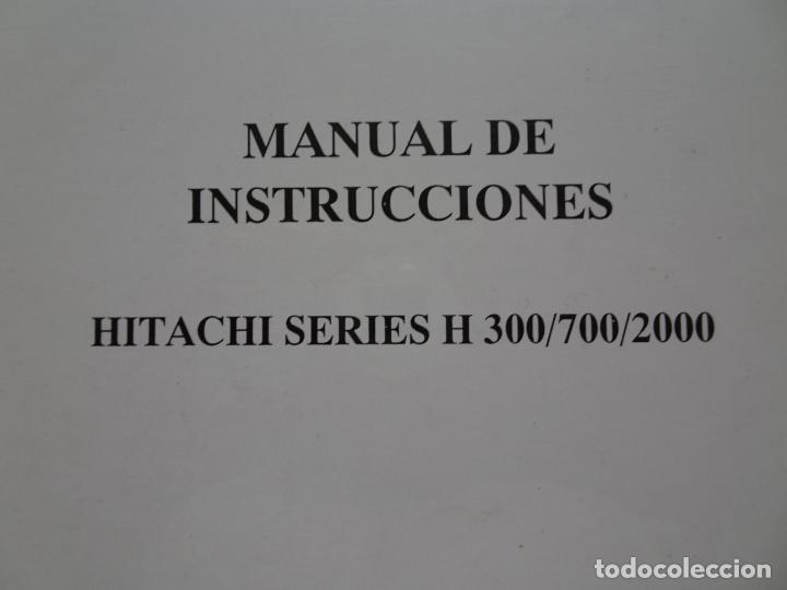 Libros de segunda mano: manual de instrucciones Hitachi H 300/700/2000 PLCs aut&oacute;matas programables - Foto 2
