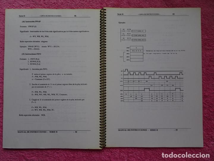 Libros de segunda mano: manual de instrucciones Hitachi H 300/700/2000 PLCs aut&oacute;matas programables - Foto 7
