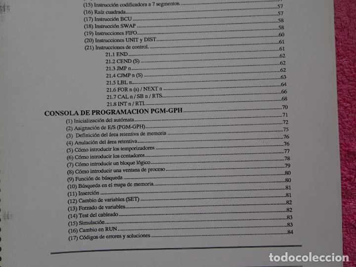 Libros de segunda mano: manual de instrucciones Hitachi H 300/700/2000 PLCs aut&oacute;matas programables - Foto 14
