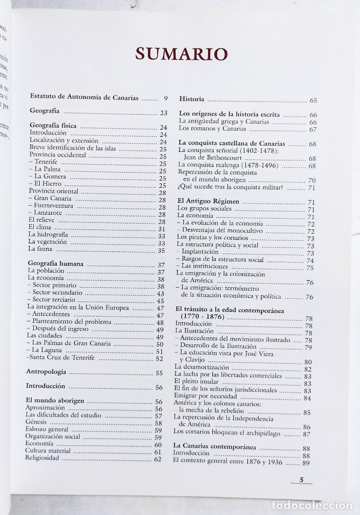 Libros de segunda mano: ISLAS CANARIAS. BIBLIOTECA EL TABL&Oacute;N DE LA CANELA. 2000. - Foto 3