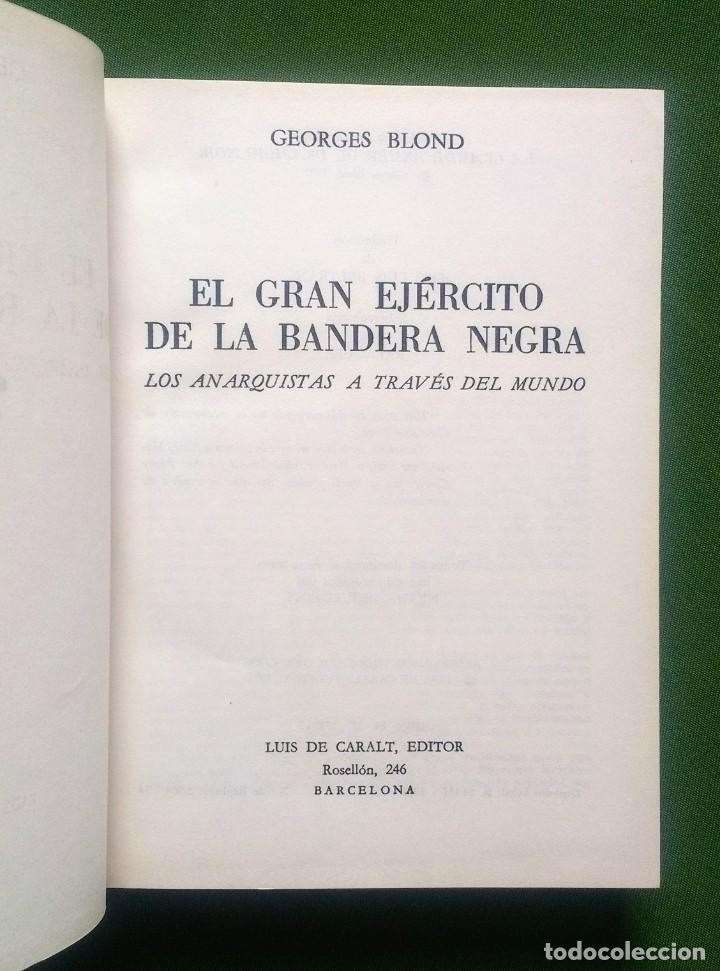 Libros de segunda mano: EL GRAN EJ&Eacute;RCITO DE LA BANDERA NEGRA - GEORGES BLOND - Foto 2