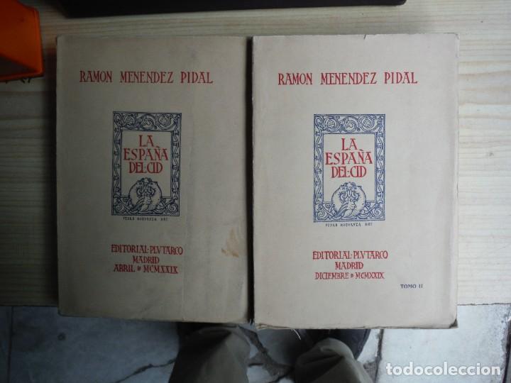 Libros de segunda mano: MENENDEZ PIDAL, Ram&oacute;n. - LA ESPA&Ntilde;A DEL CID - Foto 1