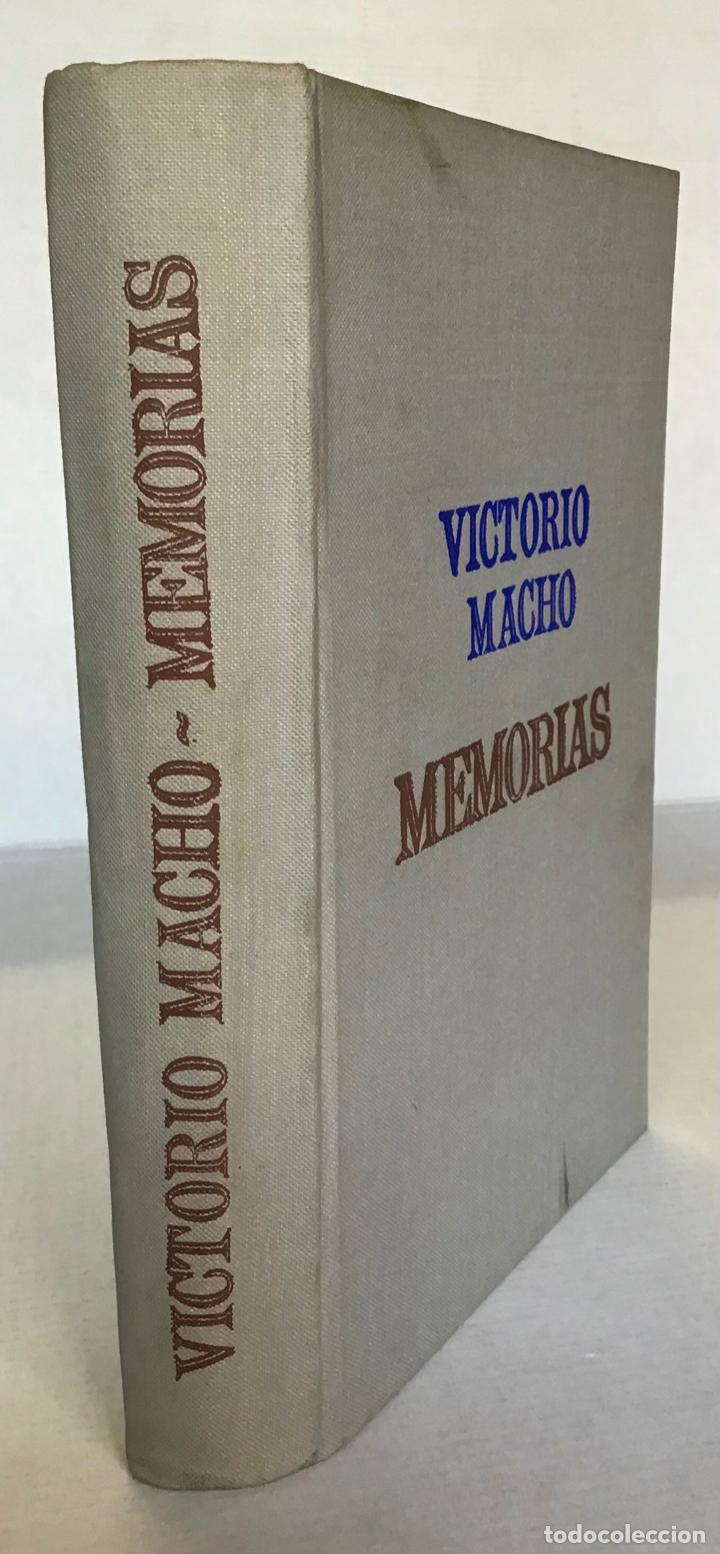 Libros de segunda mano: MEMORIAS. - MACHO, Victorio. - Foto 1