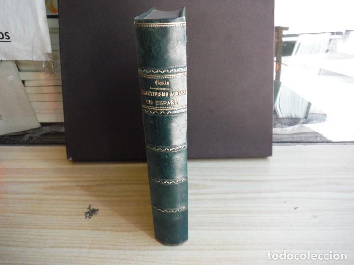 Libros de segunda mano: COSTA, Joaqu&iacute;n. - COLECTIVISMO AGRARIO EN ESPA&Ntilde;A - Foto 3