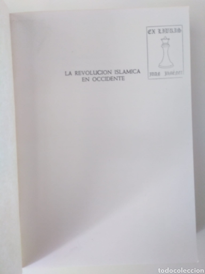 Libros de segunda mano: La Revoluci&oacute;n isl&aacute;mica en Occidente / Ignacio Olag&uuml;e. - Foto 4