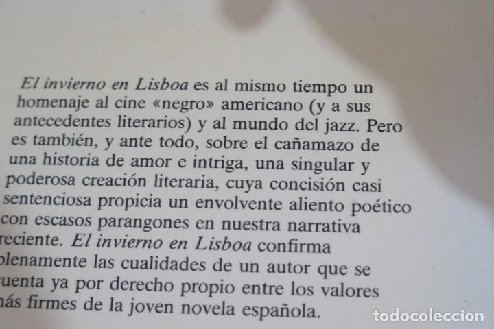 Libros de segunda mano: 1996.- EL INVIERNO EN LISBOA. MU&Ntilde;OZ MOLINA - Foto 2