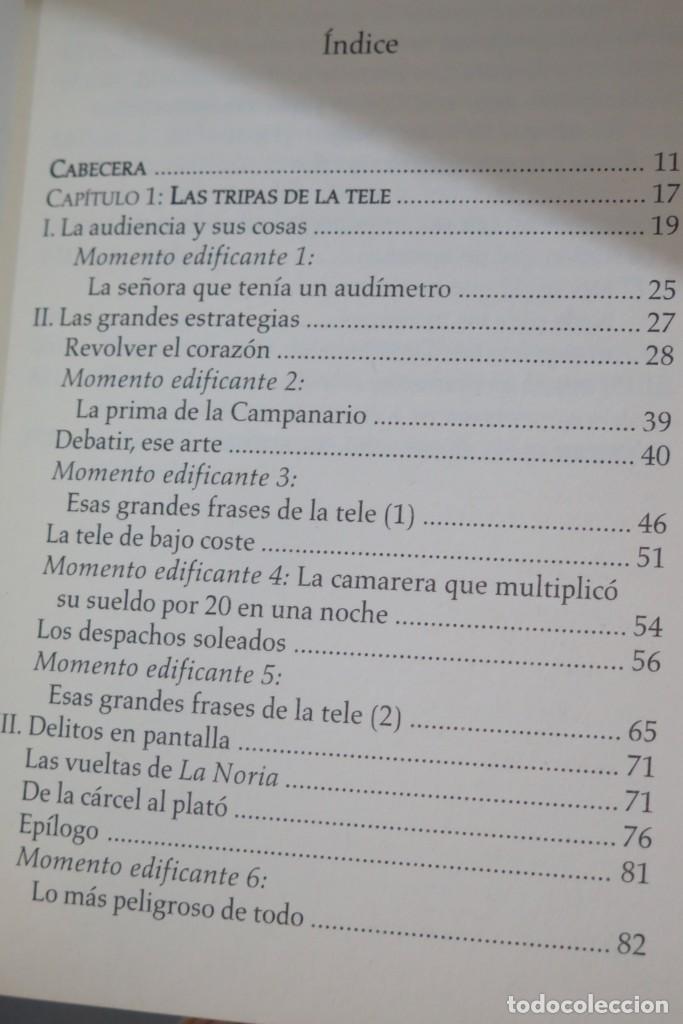 Libros de segunda mano: &iquest;Y T&Uacute; QU&Eacute; MIRAS? LA TELE QUE NO VES. MARIOLA CUBELLS - Foto 3