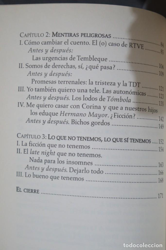 Libros de segunda mano: &iquest;Y T&Uacute; QU&Eacute; MIRAS? LA TELE QUE NO VES. MARIOLA CUBELLS - Foto 4