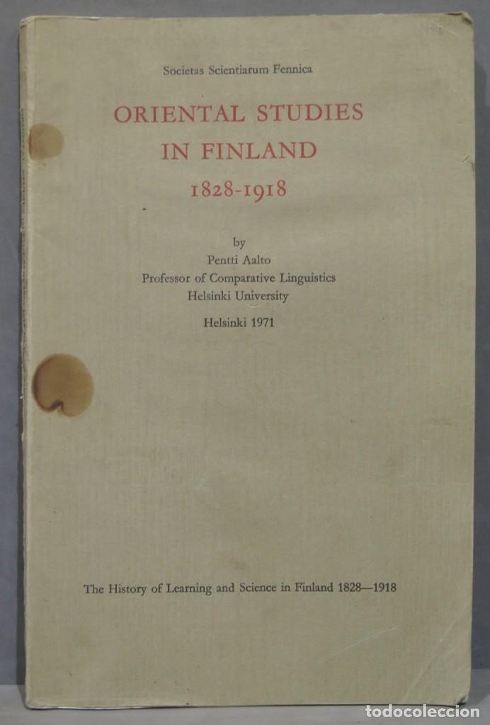 Libri di seconda mano: Oriental studies in Finland 1828-1918