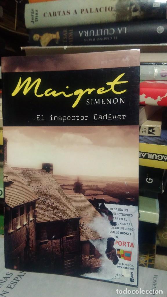 Libros de segunda mano: EL INSPECTOR CAD&Aacute;VER, MAIGRET SIMENON, ED. BOOKET - Foto 1