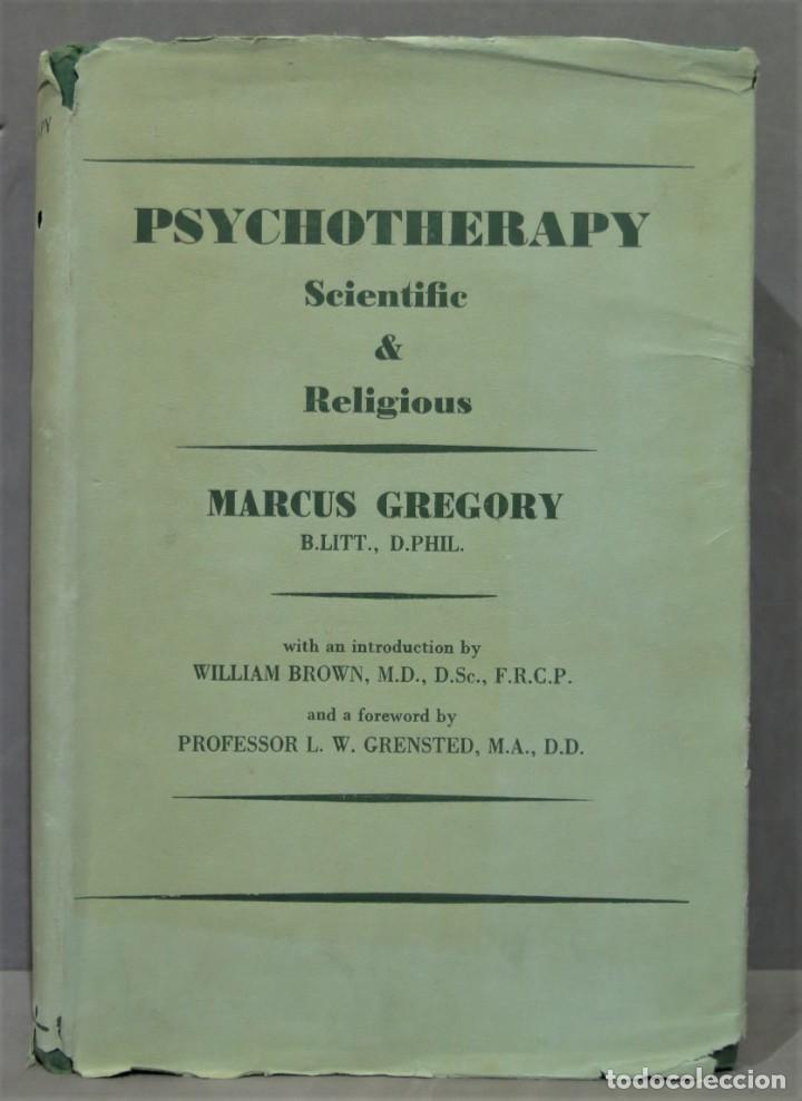 Libros de segunda mano: PSYCHOTHERAPY. SCIENTIFIC AND RELIGIOUS. Gregory - Foto 1
