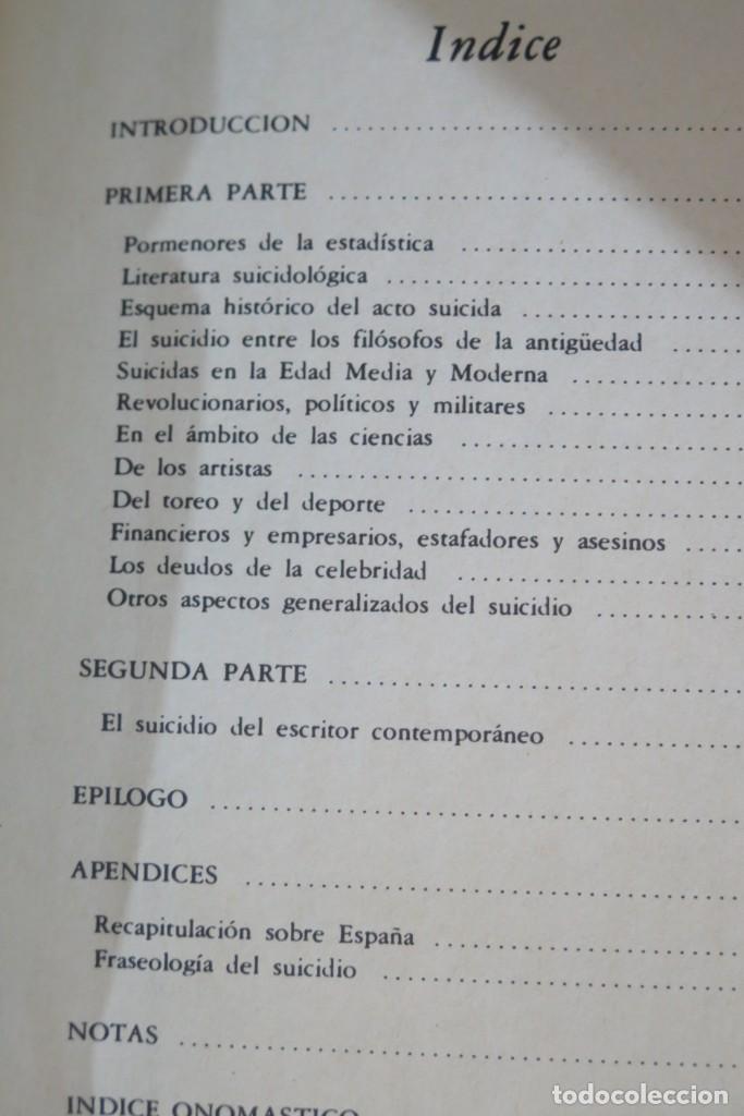 Libros de segunda mano: EL ESTUPO DEL SUICIDIO. TIJERAS - Foto 3