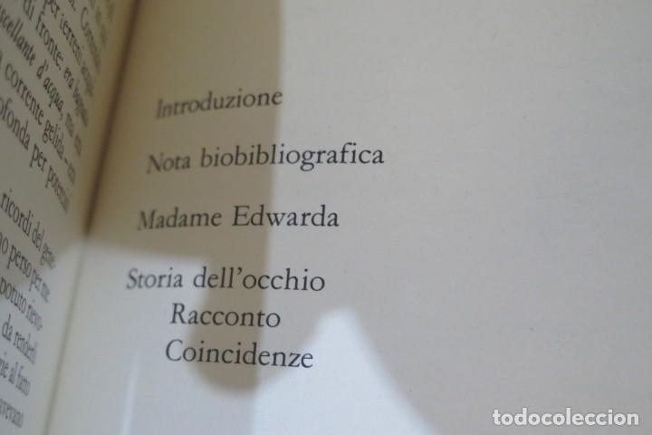 Libros de segunda mano: STORIA DELL&acute;OCCHIO. GEORGES BATAILLE - Foto 2