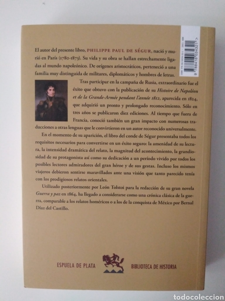 Libros de segunda mano: La Campa&ntilde;a de Rusia / Conde Philippe de S&eacute;gur - Foto 5