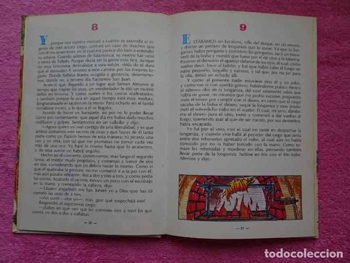Libros de segunda mano: lazarillo de tormes libro de lectura editorial mi&ntilde;&oacute;n 1975 an&oacute;nimo - Foto 6