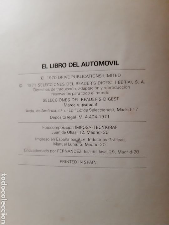 Libros de segunda mano: El libro del automovol - Foto 2