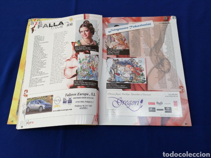 Libros de segunda mano: FALLAS DE ALZIRA 2006 JUNTA LOCAL FALLERA - Foto 4