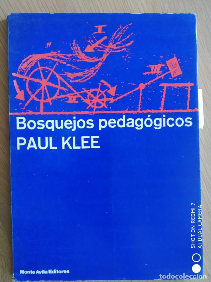 Libros de segunda mano: BOSQUEJOS PEDAG&Oacute;GICOS.PAUL KLEE.MONTE AVILA EDITORES 1974