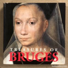Libros de segunda mano: TREASURES OF BRUGES. TESOROS DE BRUJAS. STICHTING KUNSTBOEK 1998. LIBRITO EN INGLÉS.. Lote 287688198