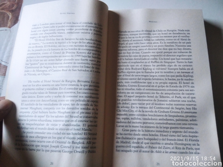 Libros de segunda mano: Libro hotel Nirvana, Manuel Leguineche - Foto 3