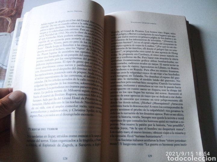 Libros de segunda mano: Libro hotel Nirvana, Manuel Leguineche - Foto 4