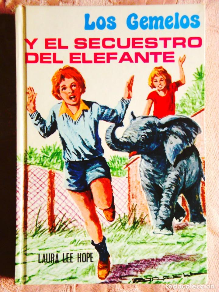 Libros de segunda mano: 1974 - LOS GEMELOS Y EL SECUESTRO DEL ELEFANTE - 1&ordf; ED. ESP. - Foto 1