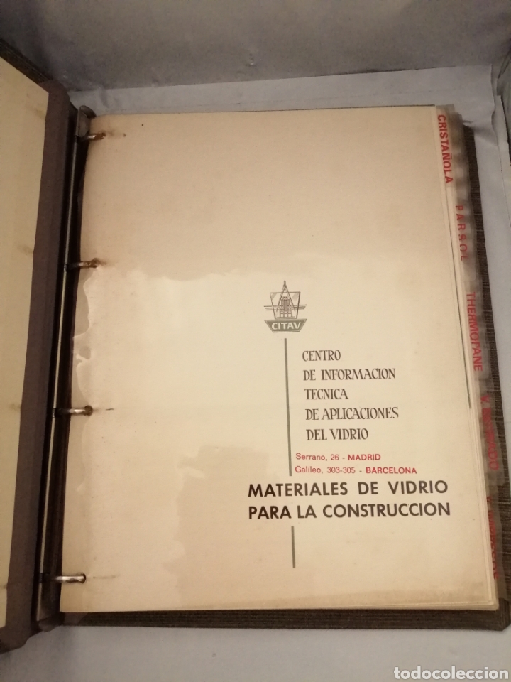 Libros de segunda mano: MATERIALES DE VIDRIO PARA LA CONSTRUCCI&Oacute;N - Foto 9