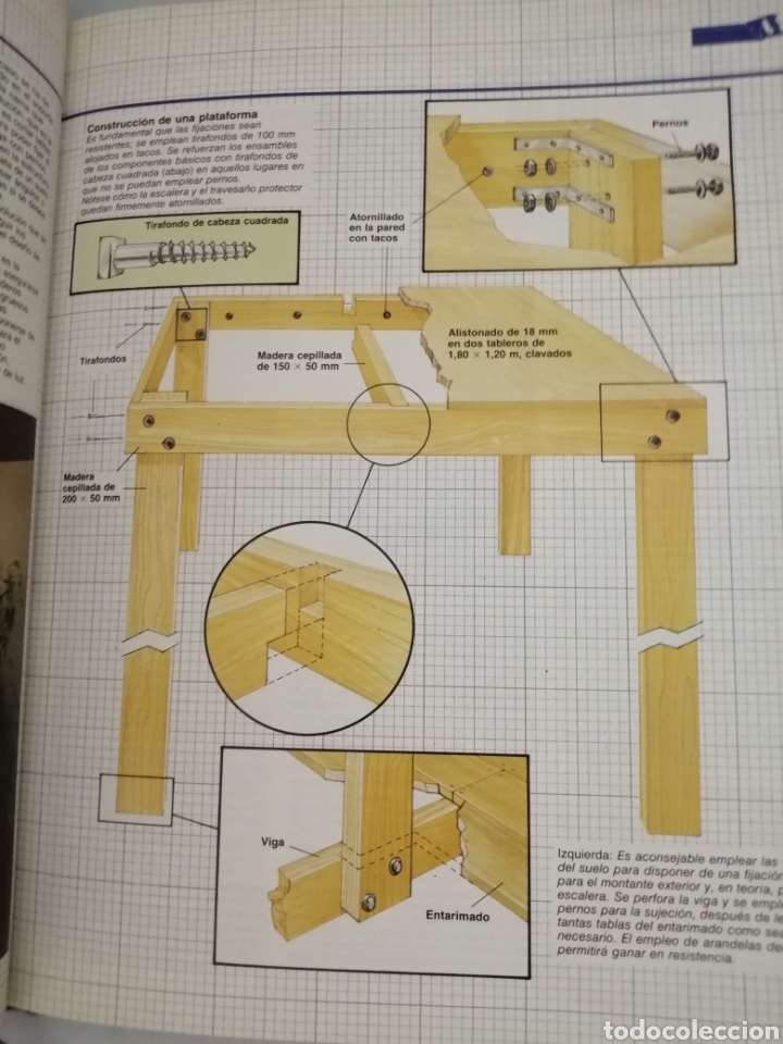 Libros de segunda mano: T&Eacute;CNICAS DE CARPINTER&Iacute;A - Foto 4