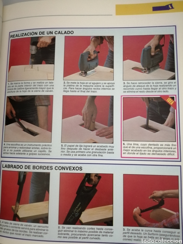 Libros de segunda mano: T&Eacute;CNICAS DE CARPINTER&Iacute;A - Foto 6