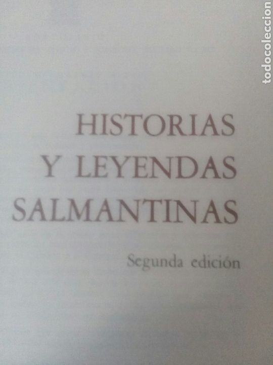 Libros de segunda mano: Historias y Leyendas Salmantinas - Foto 14