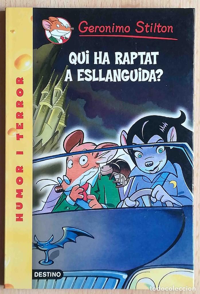 Libros de segunda mano: Qui ha raptat a Esllanguida? (Ger&oacute;nimo Stilton) Planeta 2008 - Foto 1