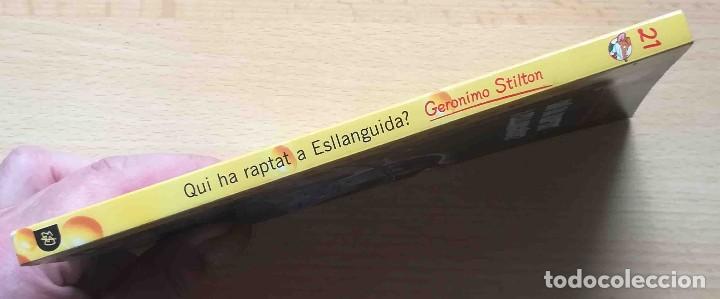 Libros de segunda mano: Qui ha raptat a Esllanguida? (Ger&oacute;nimo Stilton) Planeta 2008 - Foto 5