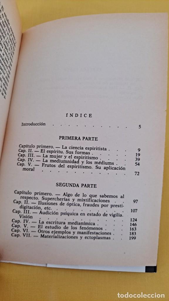 Libros de segunda mano: J. MORENO - ESPIRITISMO PRACTICO - DANIELS LIBROS EDITOR 1988 - Foto 3