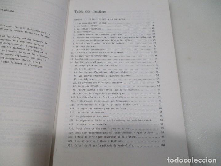 Libros de segunda mano: ROBERT DONY Graphisme scientifique su micro-ordenateur (ingl&eacute;s) W9331 - Foto 2