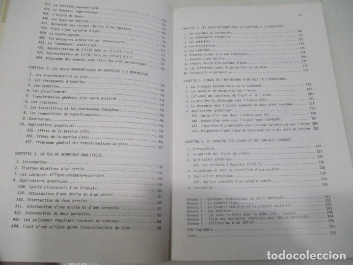 Libros de segunda mano: ROBERT DONY Graphisme scientifique su micro-ordenateur (ingl&eacute;s) W9331 - Foto 3